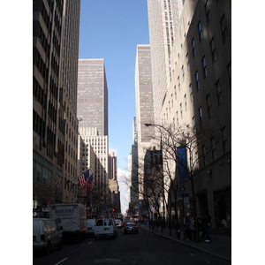 照片 美国(United States) 纽约(New York) 沿第五大道而下(down the 5th Avenue) 2006-03 20