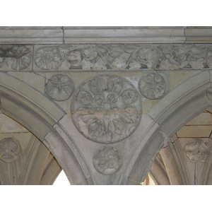 照片 法国(France) 圣米歇尔山(Mont St Michel) 圣米歇尔山修道院回廊(Mont St Michel Abbey Cloister) 2010-04 18