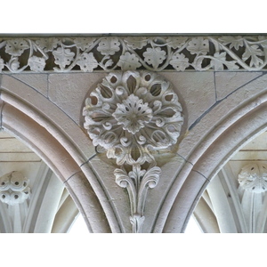 照片 法国(France) 圣米歇尔山(Mont St Michel) 圣米歇尔山修道院回廊(Mont St Michel Abbey Cloister) 2010-04 13