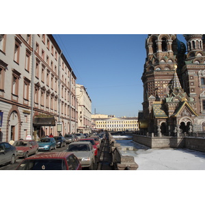 照片 俄罗斯(Russia) 圣彼得堡(St Petersburg) 滴血救世主教堂(Church of the Savior on Blood) 2006-03 23