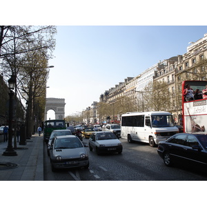 照片 法国(France) 巴黎(Paris) 香榭丽舍大街(Champs Elysees) 2006-04 29