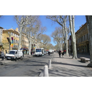 照片 法国(France) 普罗旺斯地区艾克斯(Aix en Provence) 米拉波林荫大道(Cours Mirabeau) 2008-04 42