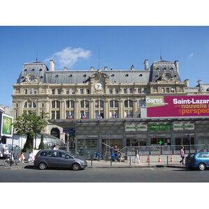 照片 法国(France) 巴黎(Paris) 圣拉扎尔火车站(Gare St Lazare) 2007-07 17