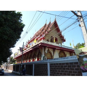 照片 泰国(Thailand) 清迈(Chiang Mai) 拉查丹嫩路(Rachadamnoen road) 2009-12 19