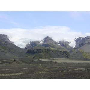 照片 冰岛(Iceland) 斯卡夫塔山冰川(Skaftafellsjokull) 2003-06 3
