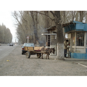 照片 哈萨克斯坦(Kazakhstan) 阿拉木图至恰伦峡谷公路(Almaty to Charyn Canyon road) 2007-03 141
