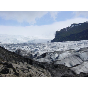 照片 冰岛(Iceland) 斯卡夫塔山冰川(Skaftafellsjokull) 2003-06 51