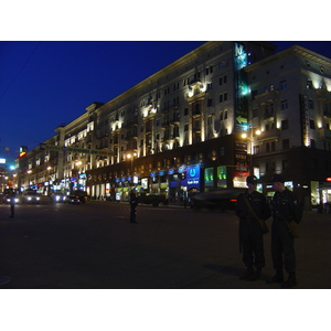 照片 俄罗斯(Russia) 莫斯科(Moscow) 特维尔大街(Tverskaya Street) 2005-04 11