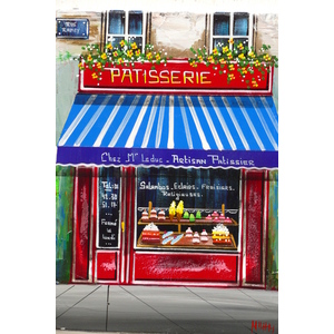 照片 法国(France) 巴黎(Paris) 小丘广场(Place du Tertre) 2007-06 18