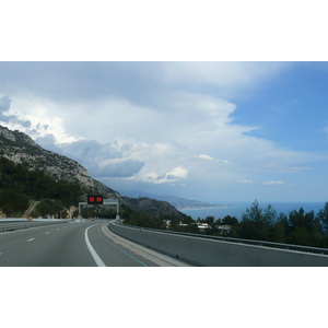 照片 法国(France) 蔚蓝海岸(French Riviera) 尼斯至芒通公路(Nice to Menton road) 2008-03 7