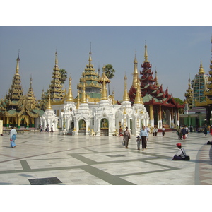 照片 缅甸(Myanmar) 仰光(Yangon) 仰光大金塔(Shwedagon Pagoda) 2005-01 43