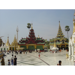 照片 缅甸(Myanmar) 仰光(Yangon) 仰光大金塔(Shwedagon Pagoda) 2005-01 39