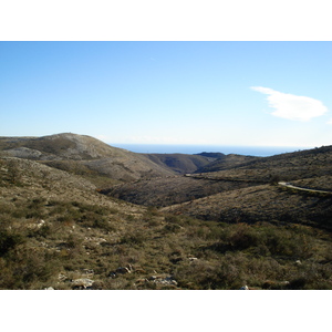 照片 法国(France) 蔚蓝海岸(French Riviera) 旺斯山口公路(Col de Vence road) 2007-01 2