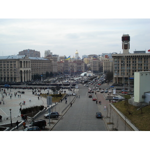 照片 乌克兰(Ukraine) 基辅(Kiev) 赫雷夏蒂克大街(Kreschatyk Street) 2007-03 39