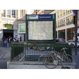 照片 法国(France) 巴黎(Paris) 圣拉扎尔火车站(Gare St Lazare) 2007-07 20