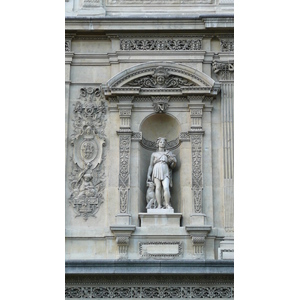 照片 法国(France) 巴黎(Paris) 卢浮宫(Louvre) 卢浮宫临河立面(Riverside facade of Louvre) 2007-07 51