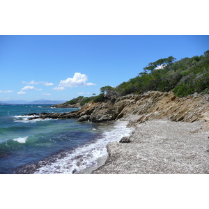 照片 法国(France) 波克罗勒岛(Porquerolles Island) 勒坎海滩(Lequin beach) 2008-05 14
