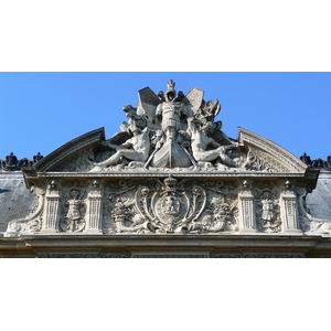 照片 法国(France) 巴黎(Paris) 卢浮宫(Louvre) 卢浮宫临河立面(Riverside facade of Louvre) 2007-07 43