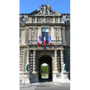 照片 法国(France) 巴黎(Paris) 卢浮宫(Louvre) 卢浮宫临河立面(Riverside facade of Louvre) 2007-07 63