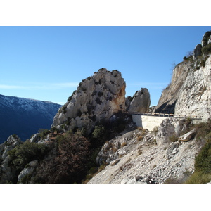 照片 法国(France) 库尔瑟古勒至格雷奥利耶雪场公路(Coursegoule to Greolieres les neiges road) 2007-01 19