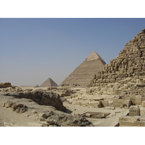 照片 埃及(Egypt) 吉萨金字塔(Giza Pyramids) 2004-09 30