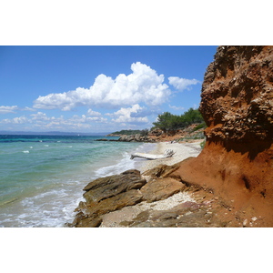 照片 法国(France) 波克罗勒岛(Porquerolles Island) 库尔塔德海滩(Courtade beach) 2008-05 49
