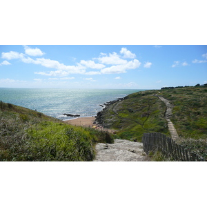 照片 法国(France) 波尔尼克(Pornic) 池塘海滩(Plage de l'etang) 2007-07 29