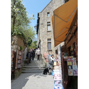 照片 法国(France) 圣米歇尔山(Mont St Michel) 圣米歇尔山村(Mont St Michel Village) 2010-04 26