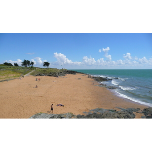 照片 法国(France) 波尔尼克(Pornic) 池塘海滩(Plage de l'etang) 2007-07 26