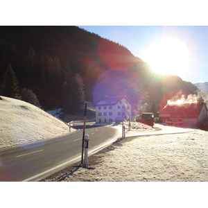 照片 瑞士(Switzerland) 库尔至圣莫里茨公路(Chur to St Moritz Road) 2007-01 5