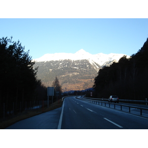 照片 瑞士(Switzerland) 库尔至圣莫里茨公路(Chur to St Moritz Road) 2007-01 28
