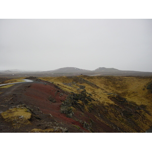 照片 冰岛(Iceland) 克里德火山口湖(Kerid) 2003-03 2
