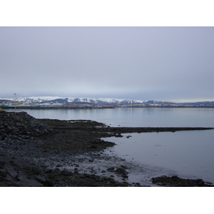 照片 冰岛(Iceland) 36号公路：莫斯费德斯拜尔至辛格维利尔(Road 36 Mosfellbaer to Pingvellir) 2003-03 12