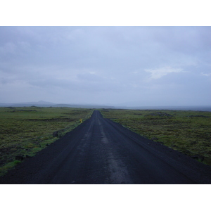 照片 冰岛(Iceland) 42号公路：塞尔沃古尔附近(Road 42 near Selvogur) 2003-06 6