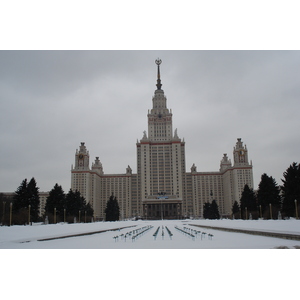 照片 俄罗斯(Russia) 莫斯科(Moscow) 莫斯科国立大学(Moscow State University) 2006-03 22