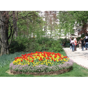 照片 法国(France) 巴黎(Paris) 巴蒂尼奥勒广场公园(Square des Batignolles) 2006-04 11