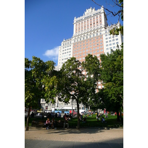 照片 西班牙(Spain) 马德里(Madrid) 西班牙广场(Plaza de Espana) 2007-09 14