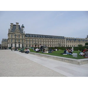 照片 法国(France) 巴黎(Paris) 卢浮宫卡鲁塞尔花园(Louvre Carrousel Garden) 2007-05 1