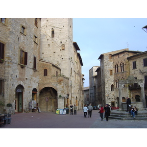 照片 意大利(Italy) 圣吉米尼亚诺(San Gimignano) 2004-03 6