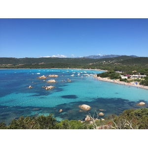 照片 法国(France) 科西嘉岛(Corsica) 圣朱莉亚海滩(Santa Giulia Beach) 2017-07 15