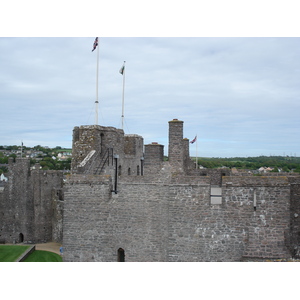 照片 英国(United Kingdom) 彭布罗克郡(Pembrokeshire) 彭布罗克(Pembroke) 城堡(Castle) 2006-05 22