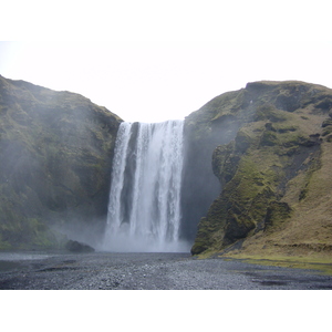 照片 冰岛(Iceland) 斯科加瀑布(Skogafoss) 2003-03 14