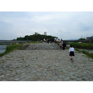 照片 日本(Japan) 京都(Kyoto) 鸭川(Kamo River) 2010-06 24