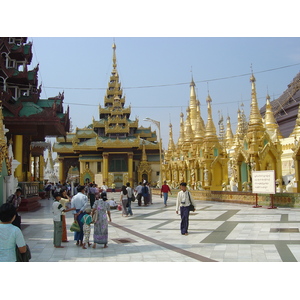 照片 缅甸(Myanmar) 仰光(Yangon) 仰光大金塔(Shwedagon Pagoda) 2005-01 24