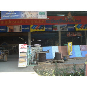 照片 泰国(Thailand) 彭世洛(Phitsanulok) 辛哈瓦路(Singhawat Road) 2008-01 19