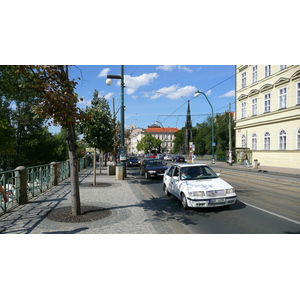 照片 捷克(Czech Republic) 布拉格(Prague) 斯美塔那河岸(Smetanovo nabr) 2007-07 26