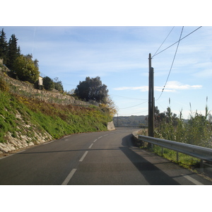 照片 法国(France) 蔚蓝海岸(French Riviera) 旺斯至圣让内公路(Vence to St. Jeannet Road) 2006-12 52