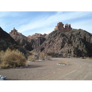 照片 哈萨克斯坦(Kazakhstan) 恰伦峡谷(Charyn Canyon) 2007-03 27