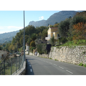 照片 法国(France) 蔚蓝海岸(French Riviera) 旺斯至圣让内公路(Vence to St. Jeannet Road) 2006-12 11