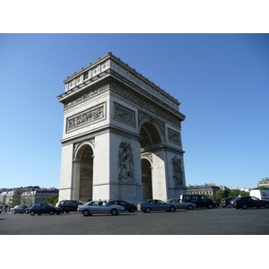 照片 法国(France) 巴黎(Paris) 星形广场和凯旋门(Etoile and Arc de Triomphe) 2007-05 116